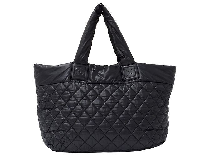 CHANEL Borsa Tote Coco Cocoon MM Nero - vista 2