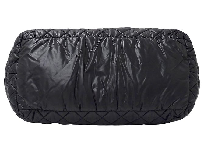 CHANEL Borsa Tote Coco Cocoon MM Nero - vista 3
