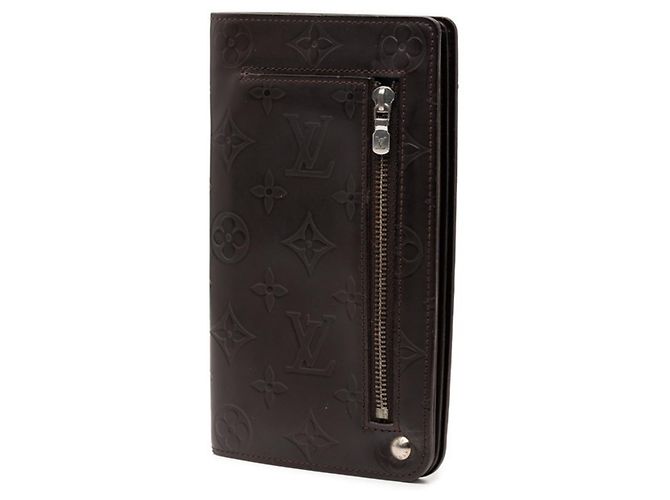 Monedero Monogram Glacé Louis Vuitton Castaño Monograma - vista 2