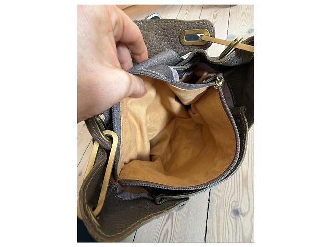 Borsa Hobo Jimmy Choo in pelle grigia Grigio - vista 14