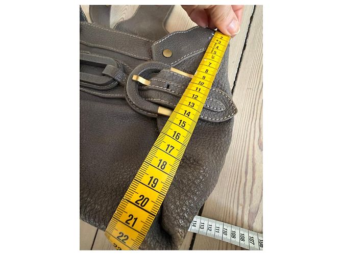 Borsa Hobo Jimmy Choo in pelle grigia Grigio - vista 16