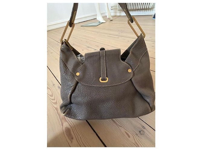 Borsa Hobo Jimmy Choo in pelle grigia Grigio - vista 5