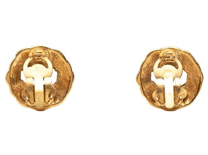 Orecchini a clip vintage Coco Mark di Chanel D'oro - vista 2