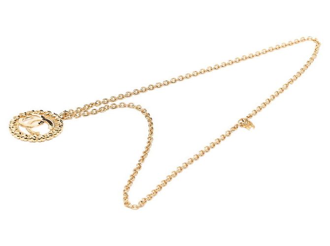 Collana con motivo a cuore Coco Mark di Chanel D'oro - vista 3