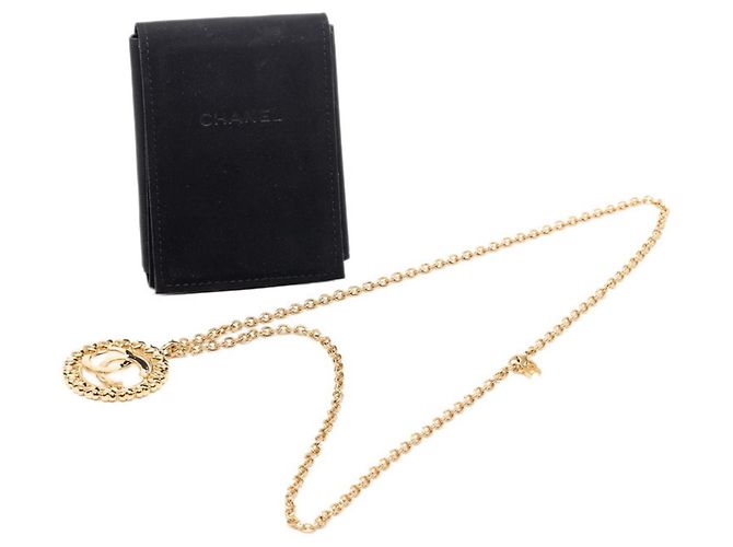 Collana con motivo a cuore Coco Mark di Chanel D'oro - vista 5