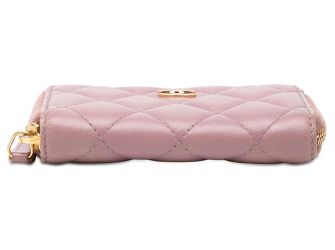 Timeless Monedero Matelassé Coco Mark de Chanel Púrpura - vista 3