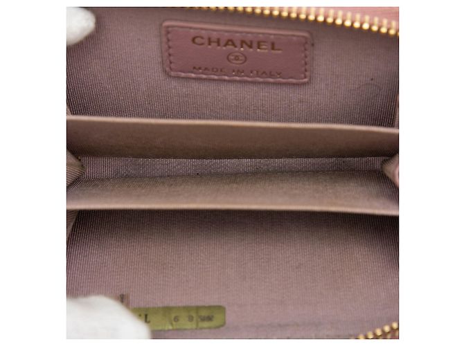 Timeless Monedero Matelassé Coco Mark de Chanel Púrpura - vista 4