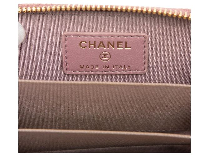 Timeless Monedero Matelassé Coco Mark de Chanel Púrpura - vista 5