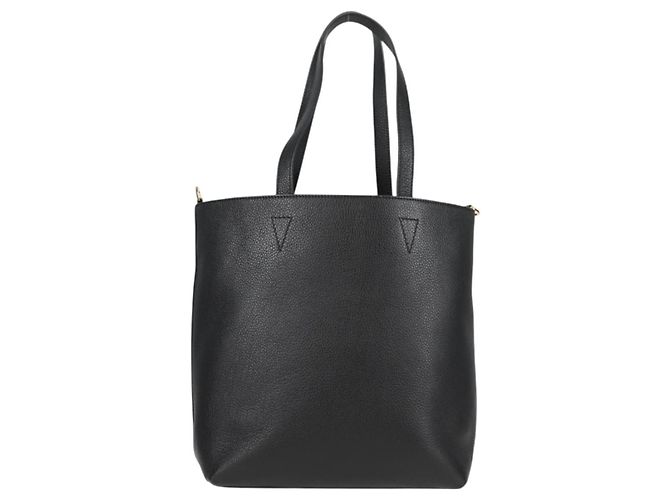 Versace Medusa Tote aus Leder Schwarz - Ansicht 2