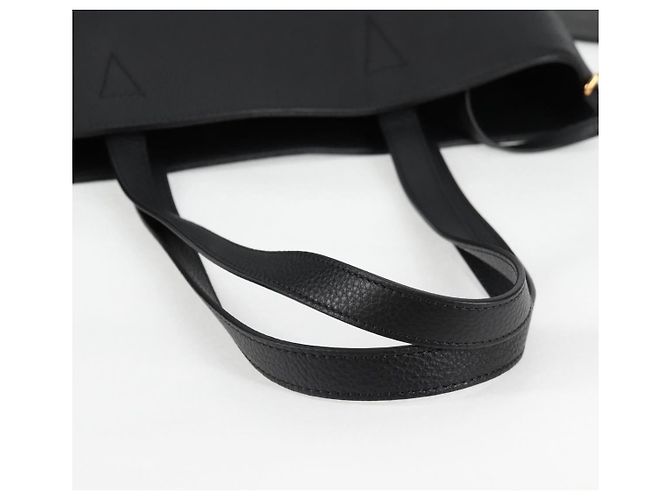 Versace Medusa Tote aus Leder Schwarz - Ansicht 7