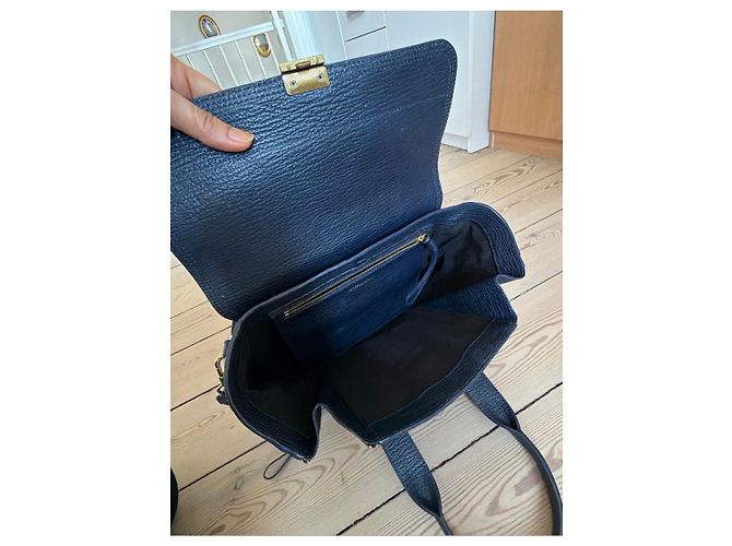 Borsa Pashli 3.1 Phillip Lim Blu scuro - vista 10