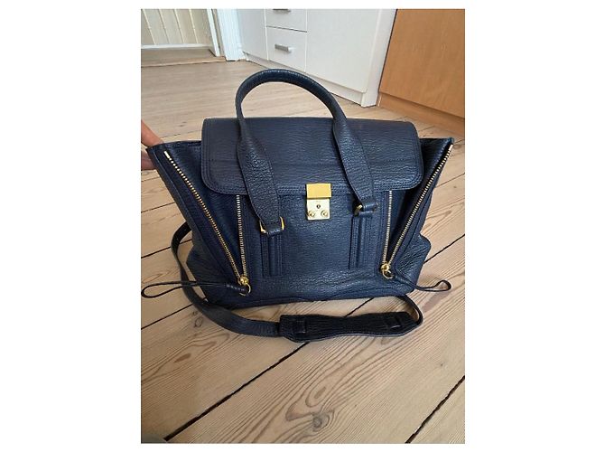 Borsa Pashli 3.1 Phillip Lim Blu scuro - vista 12