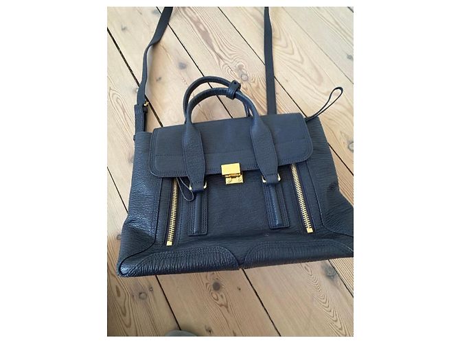 Borsa Pashli 3.1 Phillip Lim Blu scuro - vista 4