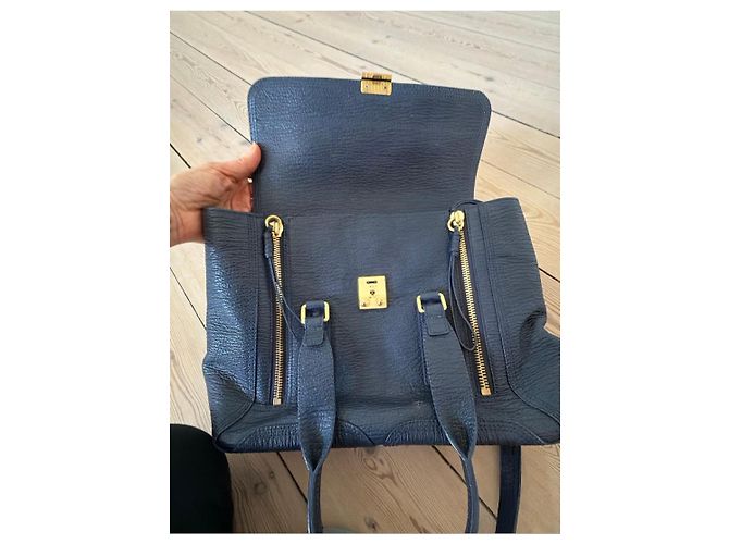 Borsa Pashli 3.1 Phillip Lim Blu scuro - vista 8