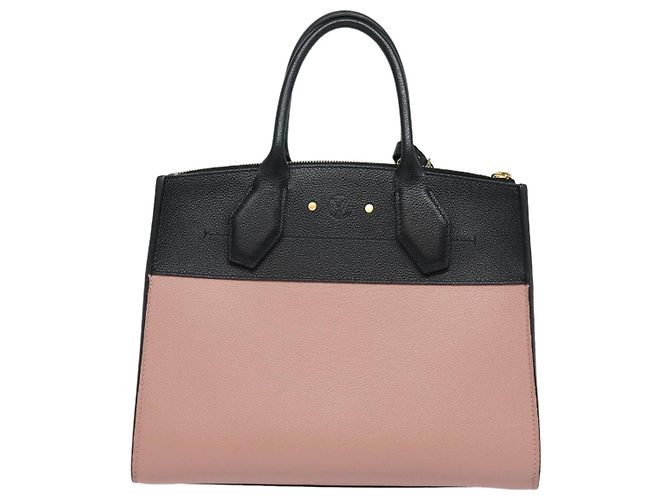 Louis Vuitton City Steamer Leather PM Nero - vista 2