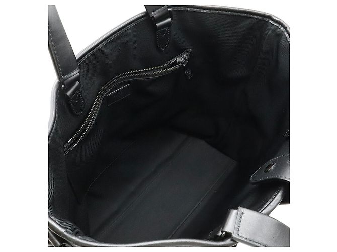 Louis Vuitton Saumur Tote Monogram Eclipse 2way Tote Bag Black Grey - view 5