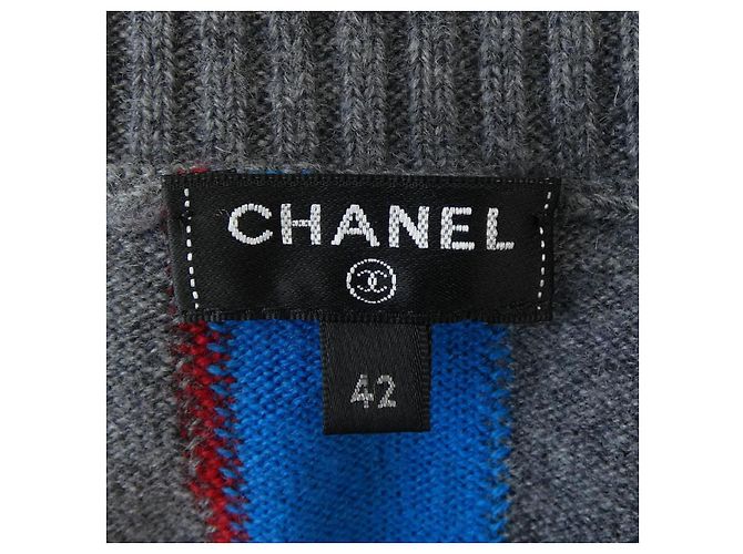 Chanel P54807K07179 Tricot en Cachemire Marron - vue 5