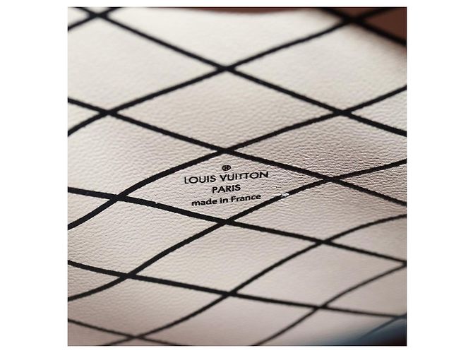 Clutch Trunk Louis Vuitton in pelle Epi Rosso - vista 6