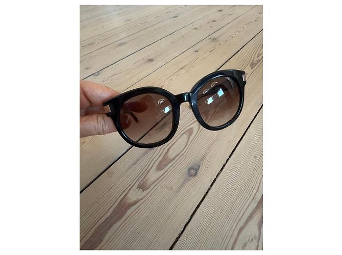 Gafas de sol Dsquared2 Negras con Lentes Marrones Degradadas Negro - vista 11