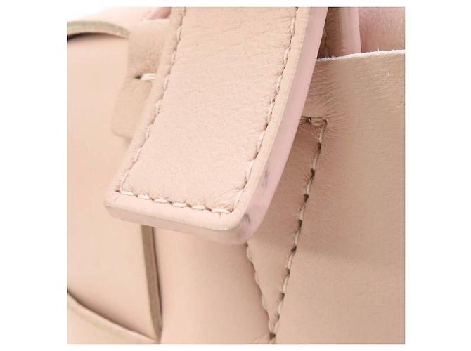 Borsa in pelle Small Brick Cassette di Bottega Veneta Rosa - vista 10