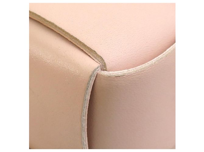 Borsa in pelle Small Brick Cassette di Bottega Veneta Rosa - vista 6