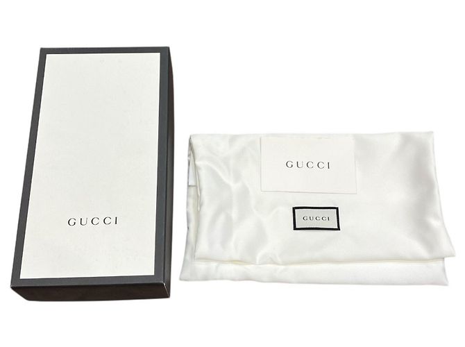 Gucci GG Supreme Canvas Langbörse Pink Beige - Ansicht 5