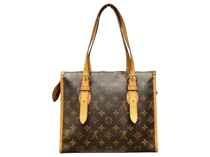 Borsa Tote Monogram Popincourteau di Louis Vuitton Marrone - vista 2