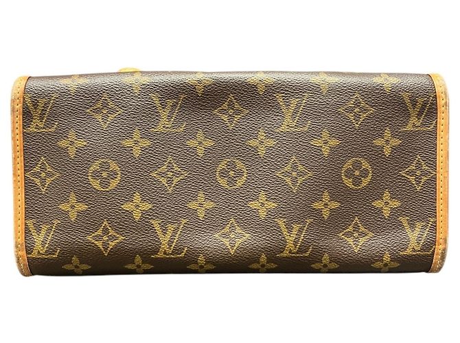 Borsa Tote Monogram Popincourteau di Louis Vuitton Marrone - vista 3