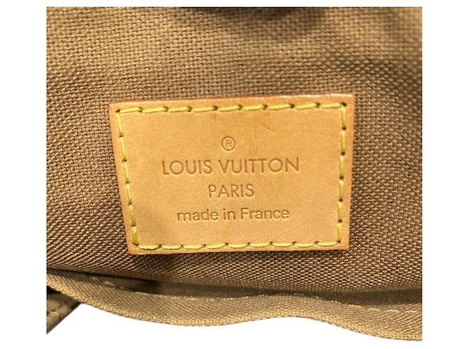 Borsa Tote Monogram Popincourteau di Louis Vuitton Marrone - vista 4