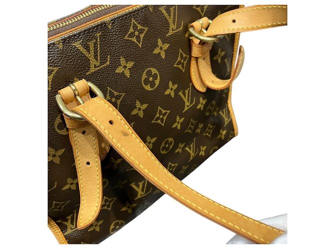 Borsa Tote Monogram Popincourteau di Louis Vuitton Marrone - vista 9