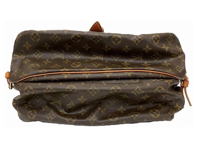 Borsa a Spalla Saumur 35 Monogramma Louis Vuitton Marrone - vista 3