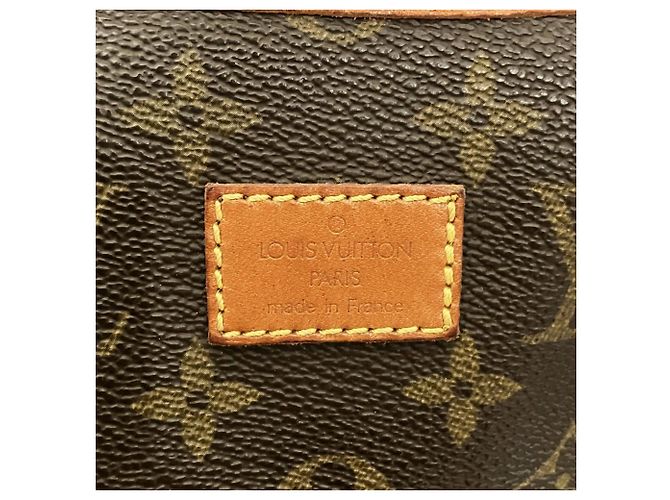 Borsa a Spalla Saumur 35 Monogramma Louis Vuitton Marrone - vista 4