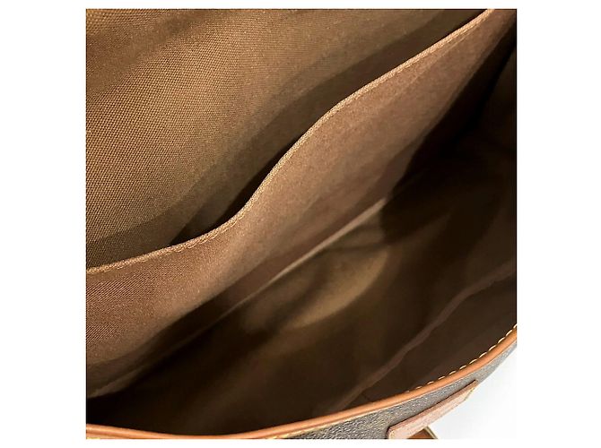 Borsa a Spalla Saumur 35 Monogramma Louis Vuitton Marrone - vista 5