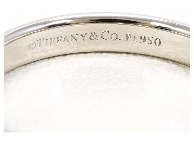 Tiffany & Co Tiffany Klassischer Bandring aus Platin 950 - Ansicht 4