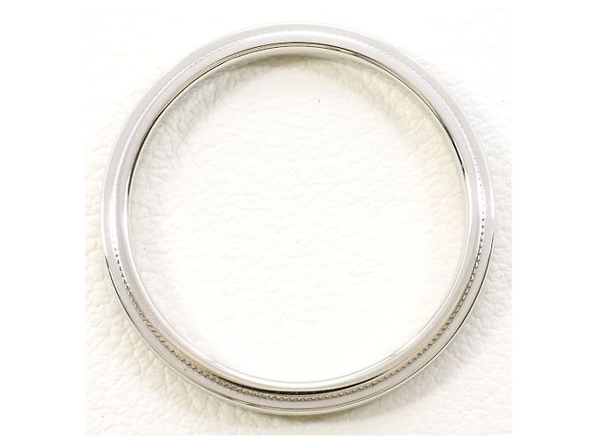 Milgrain PT950 Platinring von Tiffany & Co. - Ansicht 2