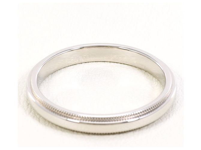 Milgrain PT950 Platinring von Tiffany & Co. - Ansicht 3