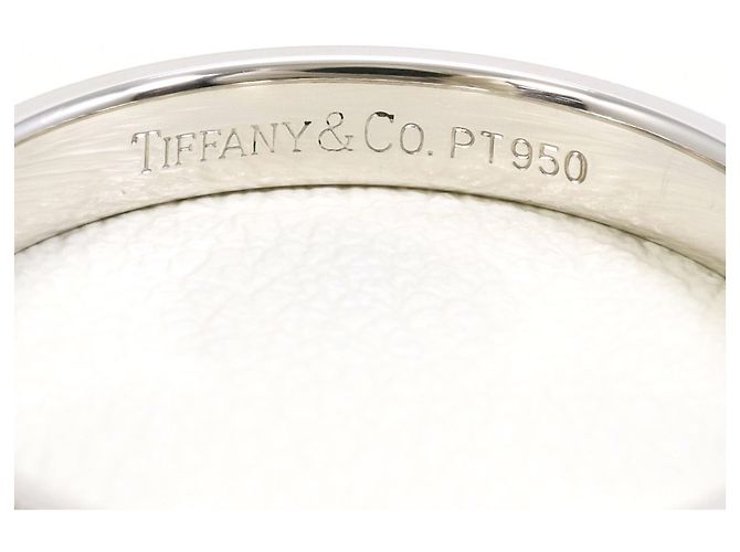 Milgrain PT950 Platinring von Tiffany & Co. - Ansicht 4