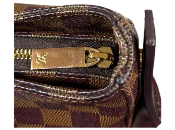 Borsa a Spalla Looping GM Damier Louis Vuitton Marrone Multicolore Damier ebene - vista 12