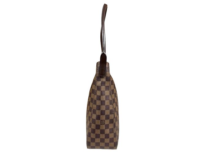 Borsa a Spalla Looping GM Damier Louis Vuitton Marrone Multicolore Damier ebene - vista 5