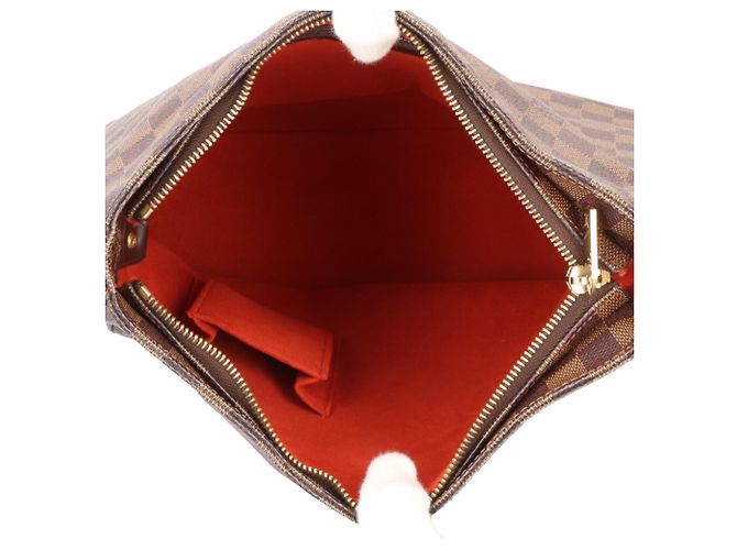 Borsa a Spalla Looping GM Damier Louis Vuitton Marrone Multicolore Damier ebene - vista 7