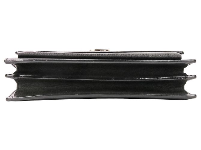 Borsa a spalla in pelle Sunset Cassandra di Yves Saint Laurent Nero - vista 4