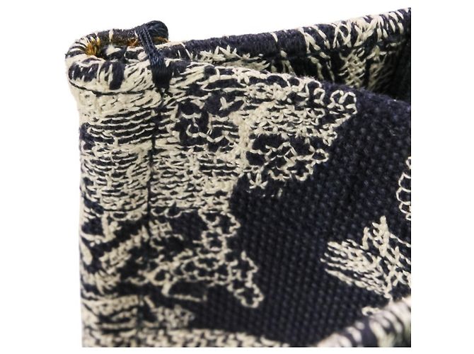 Borsa da Libro Toile de Jouy Christian Dior Blu navy - vista 12