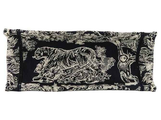 Borsa da Libro Toile de Jouy Christian Dior Blu navy - vista 5