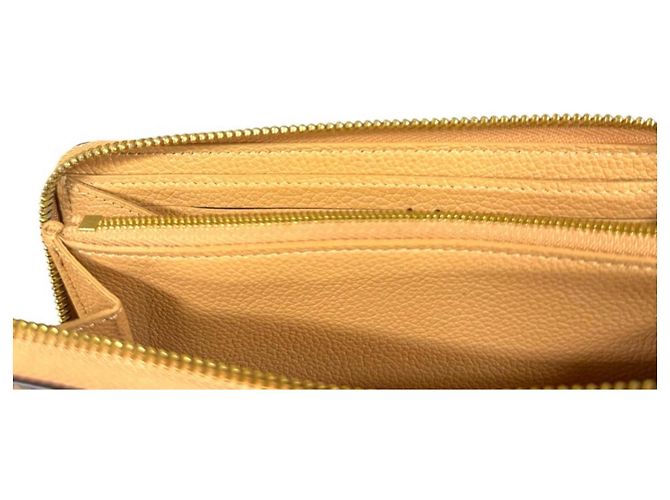 Monedero de cuero Monogram Empreinte Louis Vuitton Multicolor Beige - vista 10
