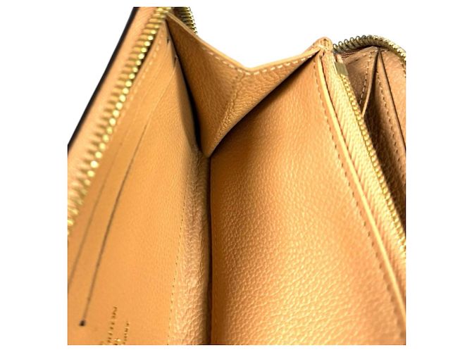 Monedero de cuero Monogram Empreinte Louis Vuitton Multicolor Beige - vista 12