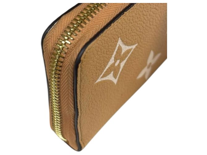 Monedero de cuero Monogram Empreinte Louis Vuitton Multicolor Beige - vista 14