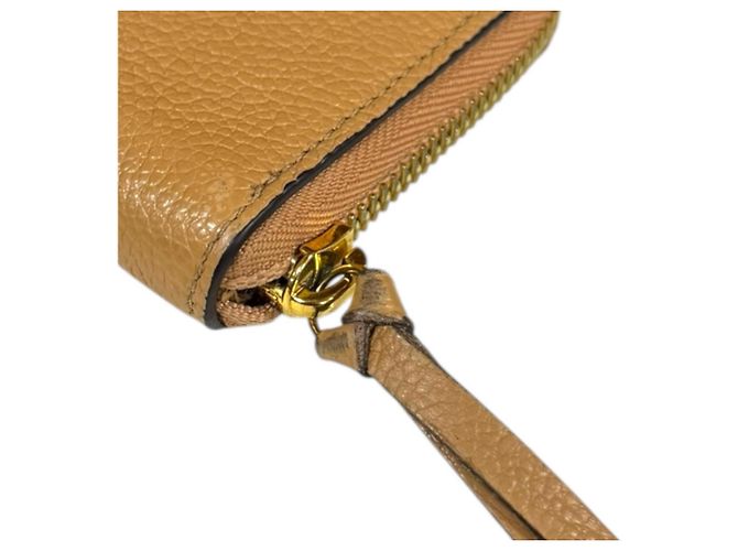 Monedero de cuero Monogram Empreinte Louis Vuitton Multicolor Beige - vista 15