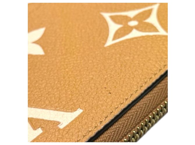 Monedero de cuero Monogram Empreinte Louis Vuitton Multicolor Beige - vista 16