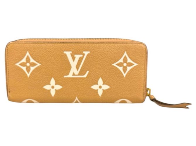 Monedero de cuero Monogram Empreinte Louis Vuitton Multicolor Beige - vista 2
