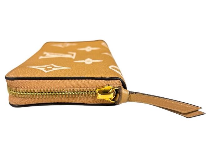 Monedero de cuero Monogram Empreinte Louis Vuitton Multicolor Beige - vista 3